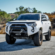 Load image into Gallery viewer, Westin 14-20 Toyota 4Runner Pro-Series Front Bumper w/Angular Bull Bar - Textured Black