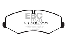 Load image into Gallery viewer, EBC 10-14 Land Rover LR4 5 Greenstuff Front Brake Pads