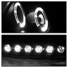 Load image into Gallery viewer, Spyder Ford F150 97-03 Projector - LED Halo Amber Reflector LED Blk Smke PRO-YD-FF15097-1P-AM-BSM