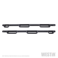 Load image into Gallery viewer, Westin/HDX 09-18 Dodge/Ram 1500 Crew Cab (5.5ft Bed) Drop Wheel to Wheel Nerf Step Bars - Txt Black