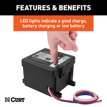 Load image into Gallery viewer, Curt Push-to-Test Breakaway Kit w/Side-Load Battery