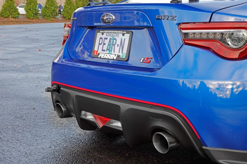 Perrin Subaru BRZ/Scion FR-S/Toyota 86 Tow Hook Kit (Rear) - Black