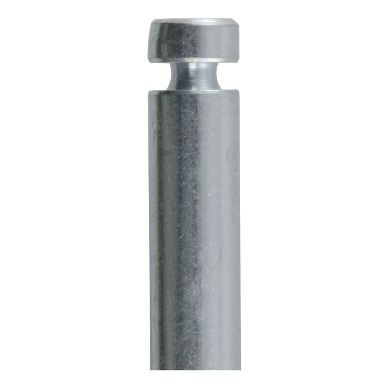 Curt 1/2in Hitch Pin w/Groove (1-1/4in Receiver Zinc)