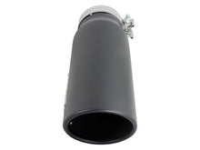Load image into Gallery viewer, aFe Diesel Exhaust Tip Bolt On Black 4in Inlet x 5in Outlet x 15in