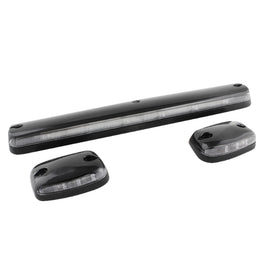 xTune Chevy Silverado 07-13 Amber LED Cab Roof Lights Clear ACC-LED-CS07-CR-C