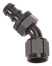 Load image into Gallery viewer, Russell Performance -10 AN Twist-Lok 45 Degree Hose End (Black)