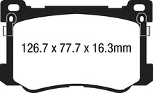 Load image into Gallery viewer, EBC 15+ Hyundai Genesis 3.8 Ultimax2 Front Brake Pads