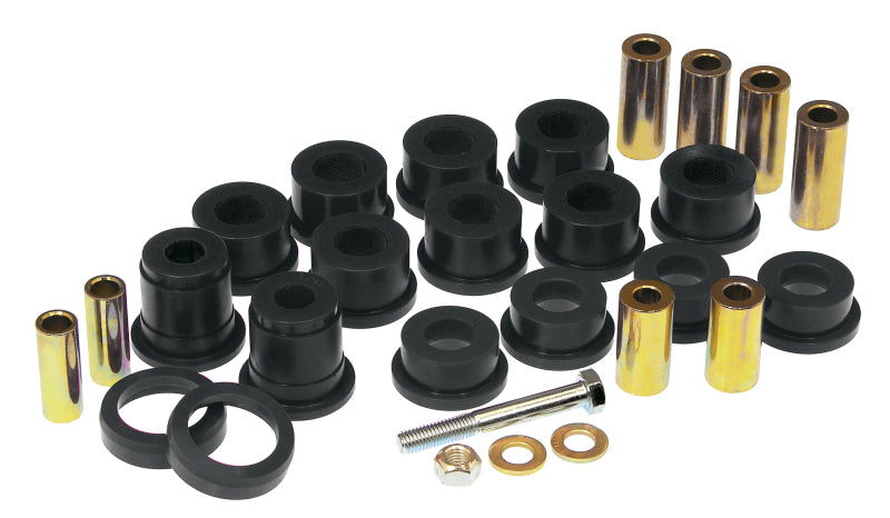 Prothane 07-11 Jeep Wrangler Front Control Arm Bushings - Black