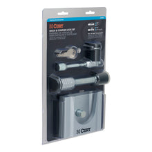 Load image into Gallery viewer, Curt Hitch &amp; Coupler Lock Set (2in Receiver 1/2in to 2-1/2in Latch 1-7/8in &amp; 2in Lip)