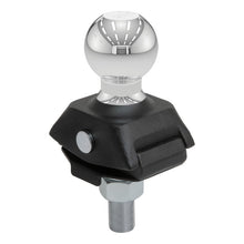 Load image into Gallery viewer, Curt RockerBall 2in Cushion Hitch Trailer Ball (3/4in x 2-1/8in Shank 3500lbs Chrome)