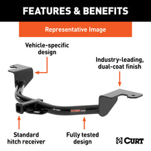 Load image into Gallery viewer, Curt 10-11 Ford Taurus Class 2 Trailer Hitch w/1-1/4in Ball Mount BOXED