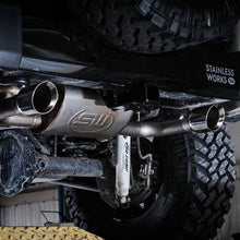 Load image into Gallery viewer, Stainless Works 2007-17 Jeep Wrangler Axleback Exhaust