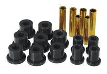 Load image into Gallery viewer, Prothane 67-70 GM 4wd Front Spring &amp; Shackle Bushings - Black