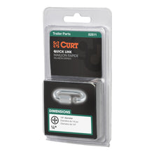 Load image into Gallery viewer, Curt 1/4in Quick Link (880lbs Packaged)