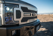 Load image into Gallery viewer, RBP RX-3 Midnight Edition Black LED Bar Grille (Studded) 17 Ford Spr Duty F250/F350 w/o Front Camera