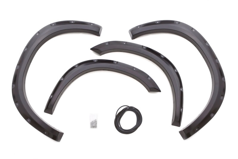 Lund 02-08 Dodge Ram 1500 RX-Rivet Style Smooth Elite Series Fender Flares - Black (4 Pc.)