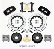 Load image into Gallery viewer, Wilwood AERO6 Front Hat Kit 15.00 Drilled 15-23 Mustang w/Lines