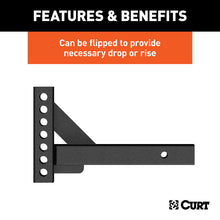 Load image into Gallery viewer, Curt Weight Distribution Shank (2in Shank 2in Drop 6in Rise)