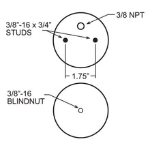 Load image into Gallery viewer, Firestone Ride-Rite Replacement Air Helper Spring Rear 267CZ 1.5 (W217607703)