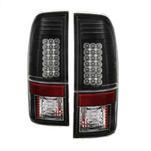 Load image into Gallery viewer, Spyder Ford Super Duty 08-15 LED Tail Lights Black ALT-YD-FS07-LED-BK