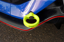 Load image into Gallery viewer, PERRIN 17-21 Honda Civic Si/Type R/Touring/Hatchback Tow Hook Kit Rear - Neon Yellow