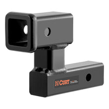 Load image into Gallery viewer, Curt Raised Receiver Adapter (2in Shank Not for Towing Use 4-1/4in Rise)
