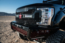 Load image into Gallery viewer, RBP RX-3 Midnight Edition Black LED Bar Grille (Studded) 17 Ford Spr Duty F250/F350 w/o Front Camera