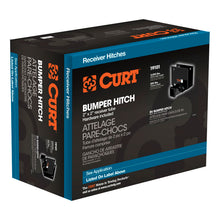 Load image into Gallery viewer, Curt RV Bumper Hitch w/2in Receiver (Fits 2in x 4in Bumper Beams)