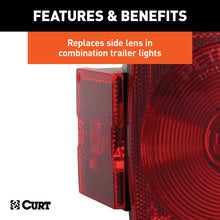 Load image into Gallery viewer, Curt Replacement Combination Trailer Light Side Lens