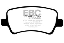 Load image into Gallery viewer, EBC 13-15 Land Rover LR2 2.0 Turbo Ultimax2 Rear Brake Pads