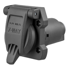 Load image into Gallery viewer, Curt Heavy-Duty 7-Way RV Blade Connector Socket (Vehicle Side)