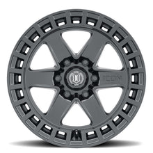 Load image into Gallery viewer, ICON Raider 17x8.5 6x5.5 0mm Offset 4.75in BS Satin Black Wheel