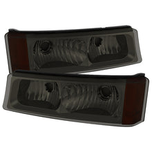 Load image into Gallery viewer, xTune Chevy Silverado 03-06 Bumper Lights Smoke CBL-JH-CSIL03-AM-SM