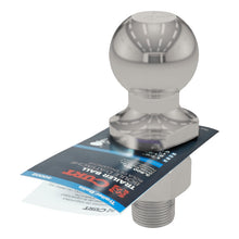 Load image into Gallery viewer, Curt 1-7/8in Trailer Ball (1in x 2-1/8in Shank 3500lbs Stainless)