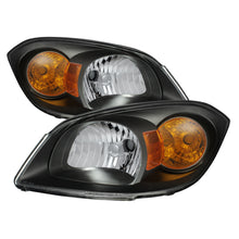 Load image into Gallery viewer, xTune Chevy Cobalt 05-10 Crystal Headlights Black HD-JH-CCOB05-AM-BK