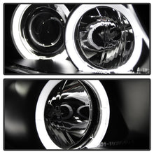 Load image into Gallery viewer, Spyder BMW E90 3-Series 06-08 Projector LED Halo Amber Reflector Rplc Bulb Blk PRO-YD-BMWE9005-AM-BK