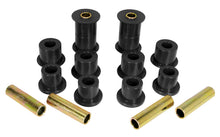 Load image into Gallery viewer, Prothane 74-77 Jeep Cherokee Front Spring &amp; Shackle Bushings (w/ 1.25in OD Main Eye) - Black