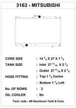 Load image into Gallery viewer, CSF 03-07 Mitsubishi Lancer Evo 7/8/9 Radiator