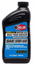 Load image into Gallery viewer, Red Line Pro-Series Euro 5W40 Motor Oil - Quart