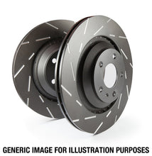 Load image into Gallery viewer, EBC 00-02 Mazda MPV 2.5 USR Slotted Front Rotors