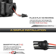 Load image into Gallery viewer, xTune 05-18 Ford F150 T10 Connector LED License Plate Bulb Assembly White 5500K LAC-LP-FF15015 -Pair