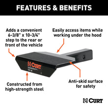 Load image into Gallery viewer, Curt Hitch-Mounted Step Pad (Fits 2in Receiver)