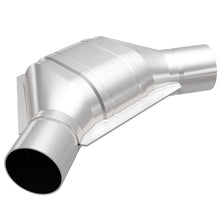 Load image into Gallery viewer, MagnaFlow Universal Catalytic Converter 2.25 Angled In/Out