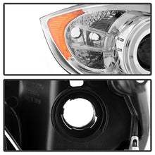 Load image into Gallery viewer, Spyder BMW E90 3-Series 06-08 Projector LED Halo Amber Reflector Rplc Bulb Chrm PRO-YD-BMWE9005-AM-C
