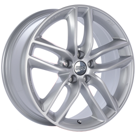 BBS SX 17x7.5 5x112 ET35 Sport Silver Wheel -82mm PFS/Clip Required