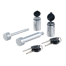 Load image into Gallery viewer, Curt Hitch &amp; Coupler Lock Set (2in Receiver 2-1/2in Latch)