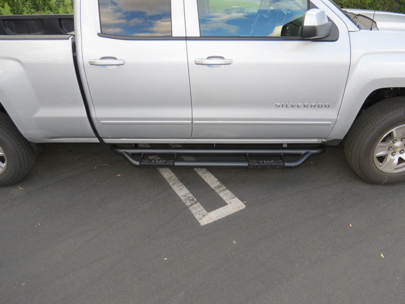 RBP RX-3 Step Bars 07-18 Chevrolet/GMC 1500/2500HD/3500HD Extended Cab (All Beds) - Black
