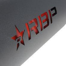 Load image into Gallery viewer, RBP RX-1 High Heat Textured Dual Badged Exhaust Tip Inlet 4in. / Outlet 5in. / Length 12in. - Black
