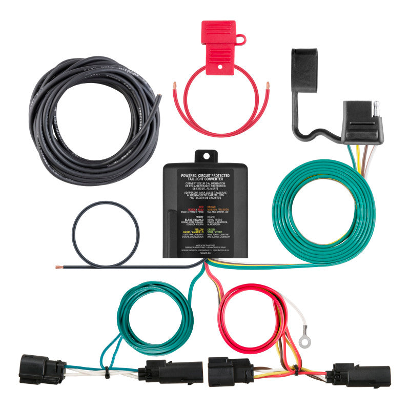 Curt 13-16 Ford Escape Custom Wiring Harness (4-Way Flat Output)