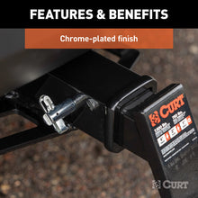 Load image into Gallery viewer, Curt 5/8in Swivel Hitch Pin (2in Receiver Chrome Packaged)